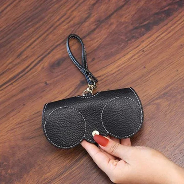 Charly | ShadeShield Soft Leather Sunglasses Case