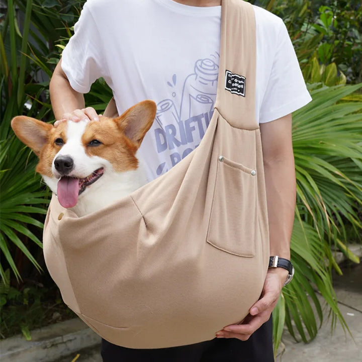 Charly | Sling Pet Carrier with Adjustable Strap