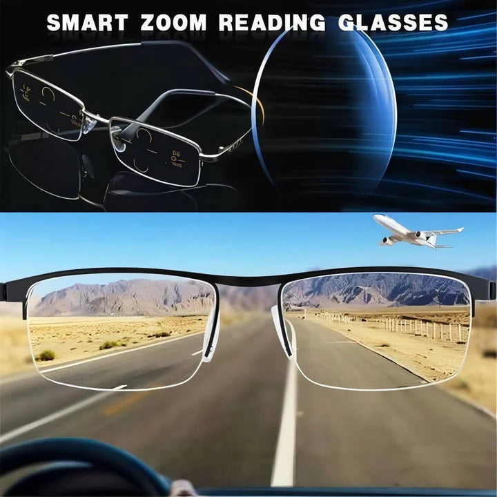 Charly | Smart Progressive Reading Glasses with Blue Light & UV Protection