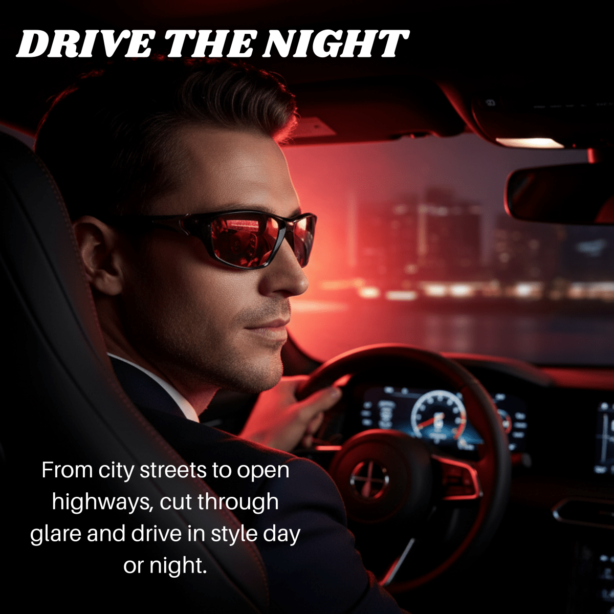 Charly | Sport sunglasses with polarized lenses & UV400 protection