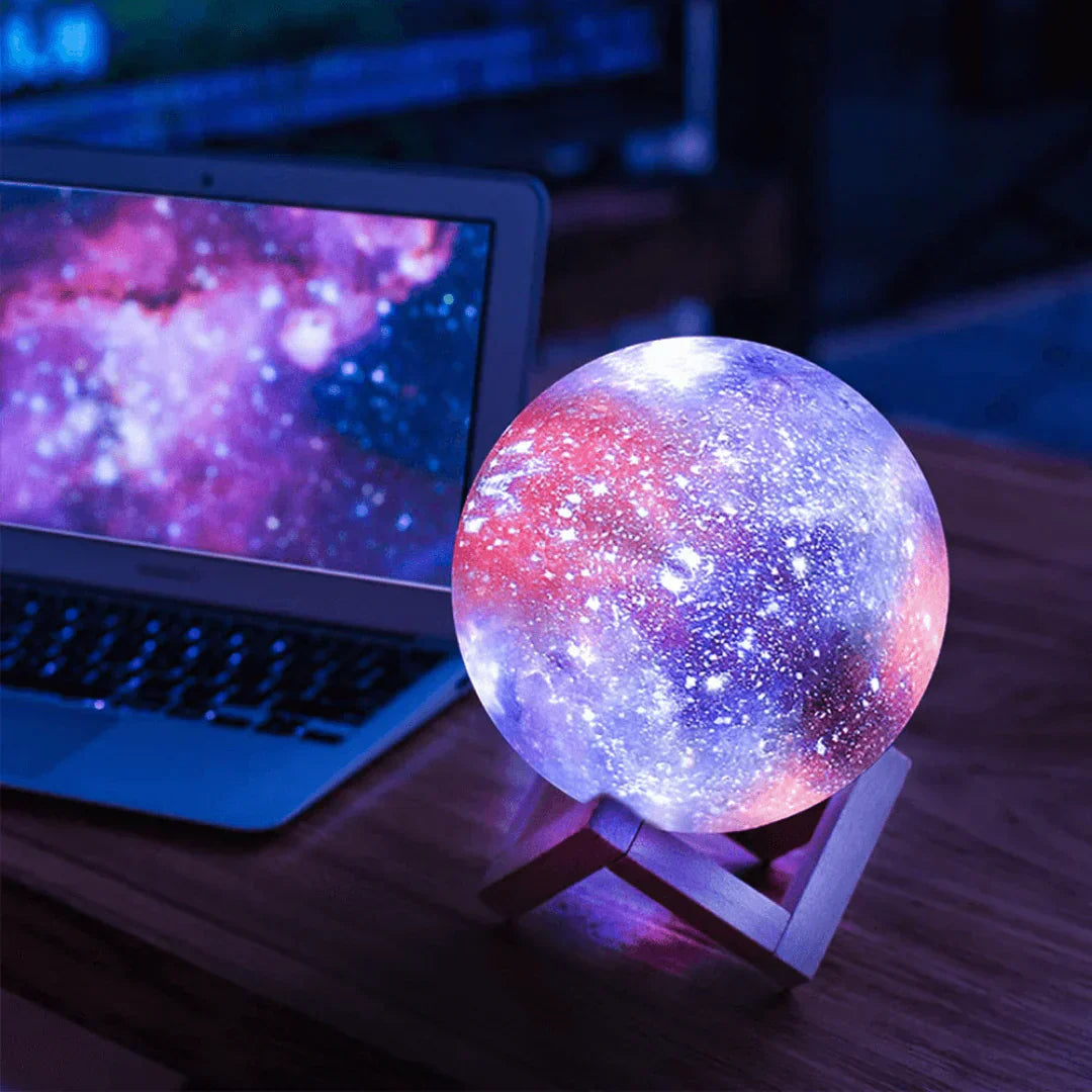 Charly | Star Pattern Night Light | Touch Control, Rechargeable