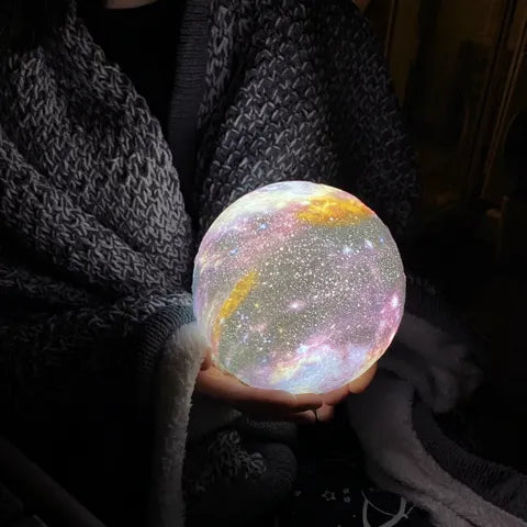 Charly | Star Pattern Night Light | Touch Control, Rechargeable