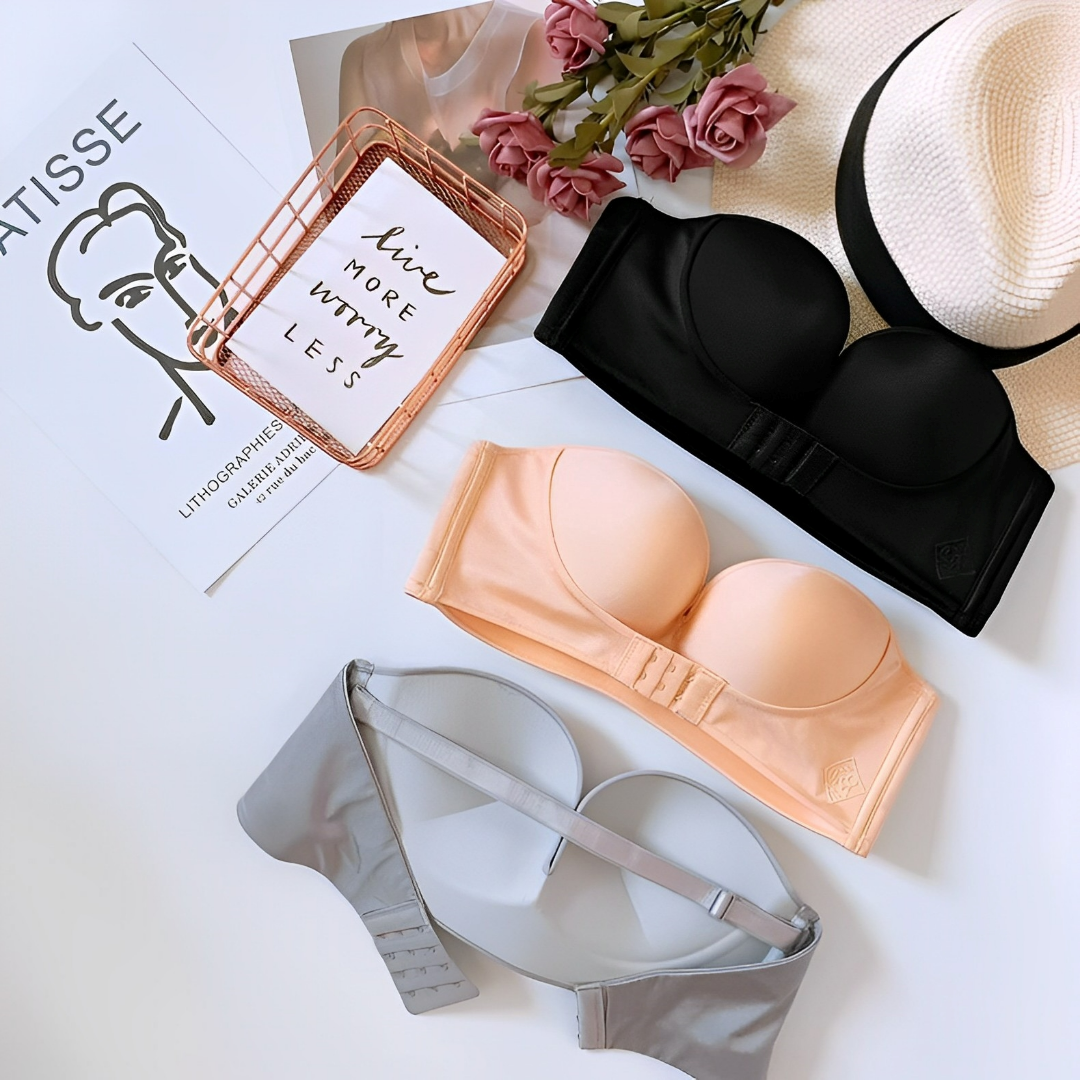 Charly | Strapless Push-up Bra for Maximum Lift