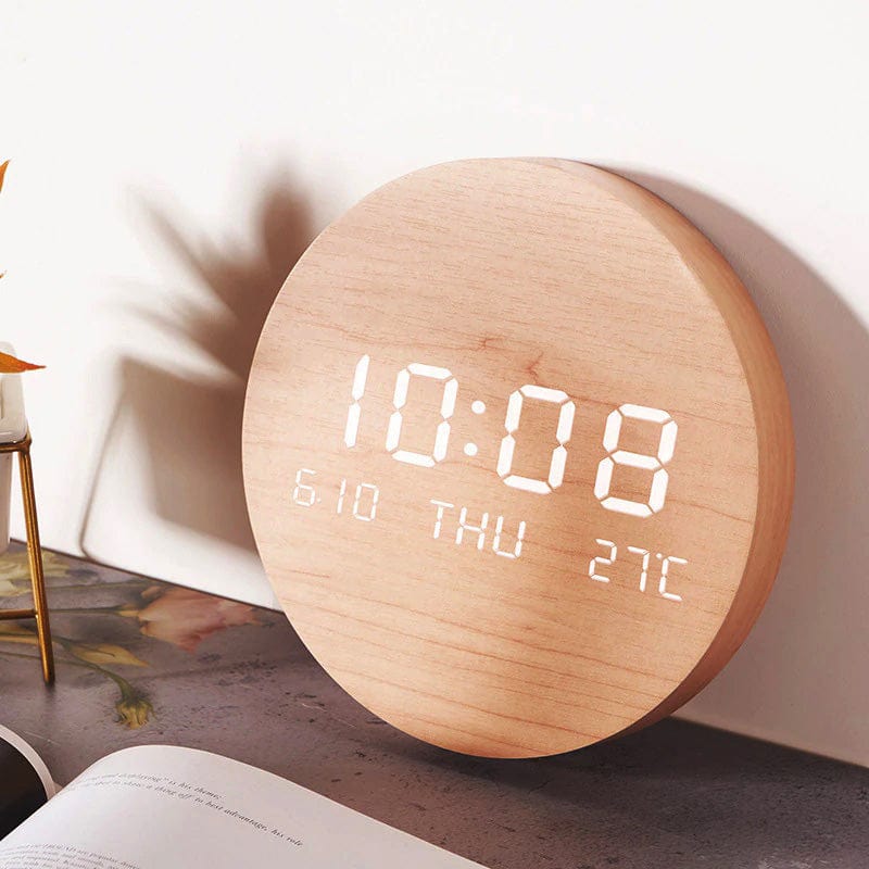 Charly | Svenna Digital Wall Clock | Scandinavian Minimalist Design