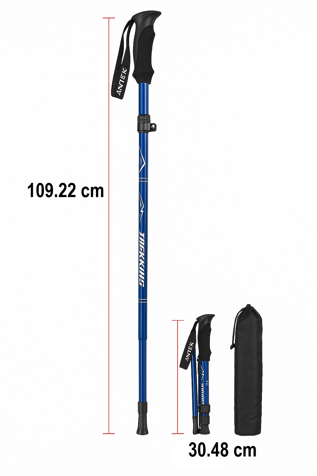 Charly | Telescopic Walking Sticks - TrailMaster
