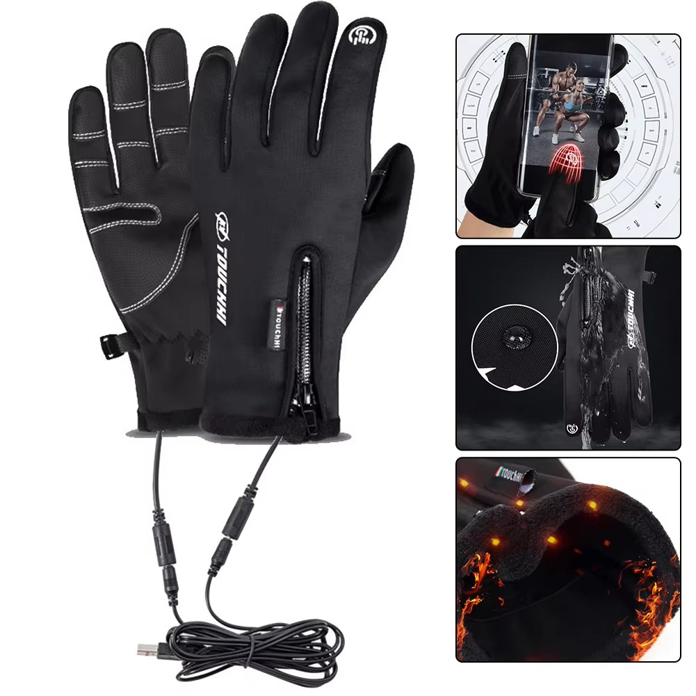 Charly | Thermal Gloves Heating, Cycling, Bike, Ski Gloves