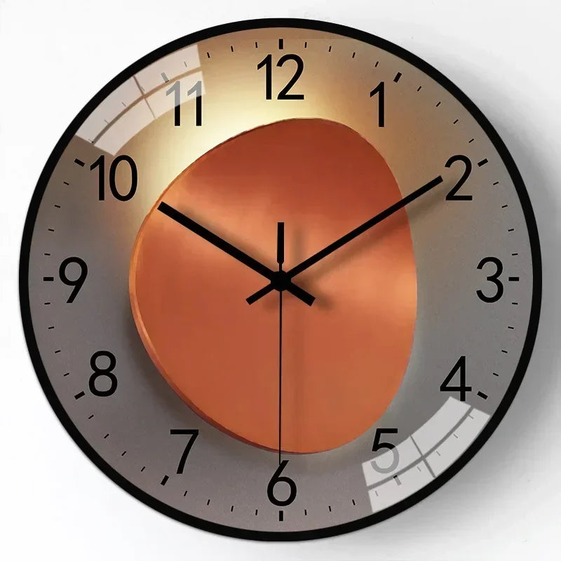 Charly | Timeless Whisper™ | Silent Classic Wall Clock | Noise-Free Design for Bedroom & Office Decor