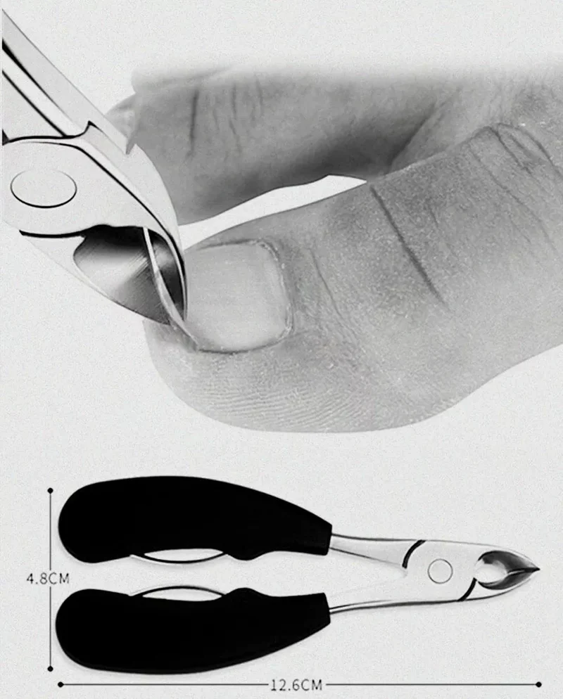 Charly | Toenail Clipper for Seniors, Sharp, Ergonomic & Ideal for Thick Nails