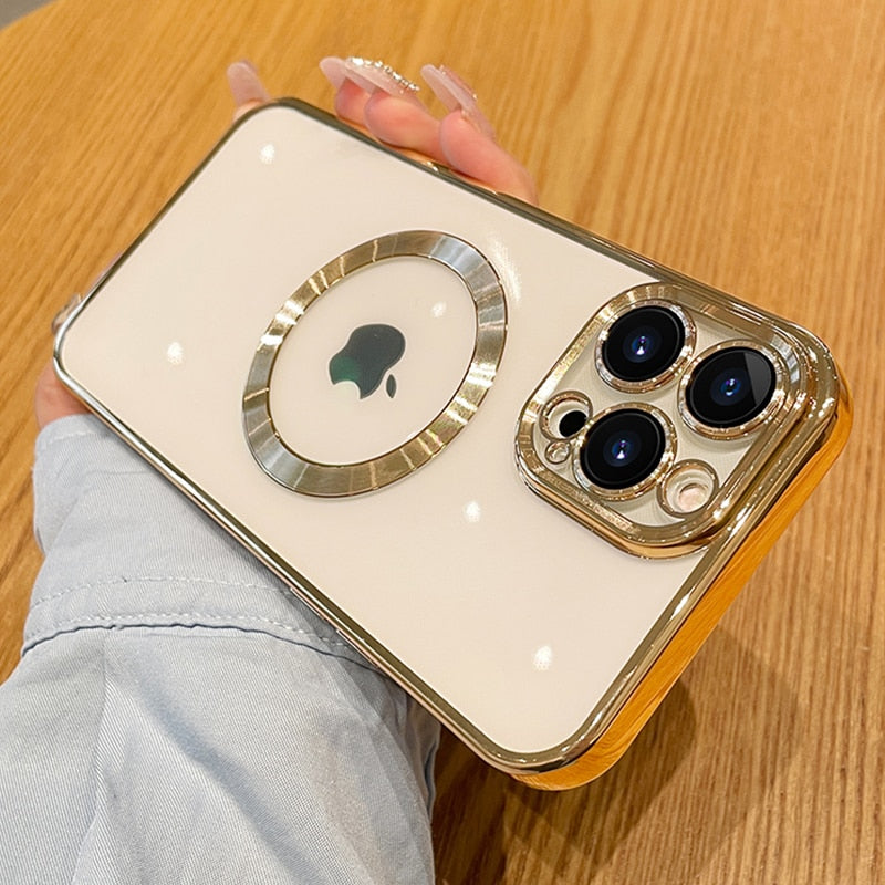 Charly | Transparent iPhone Case for Wireless Charging