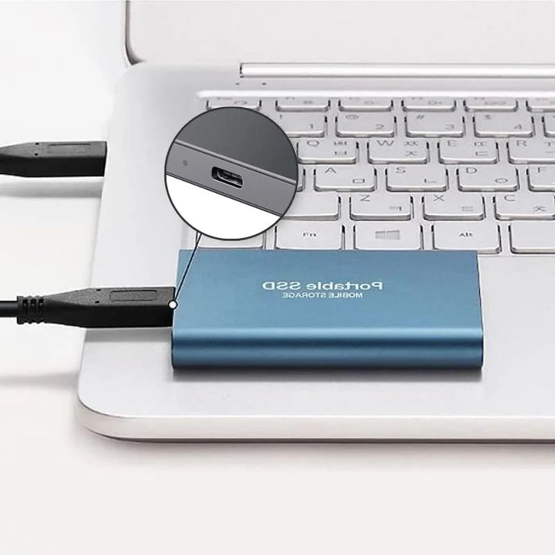 Charly | Ultra Fast External SSD – Portable Storage USB 3.1 (Up to 128GB)