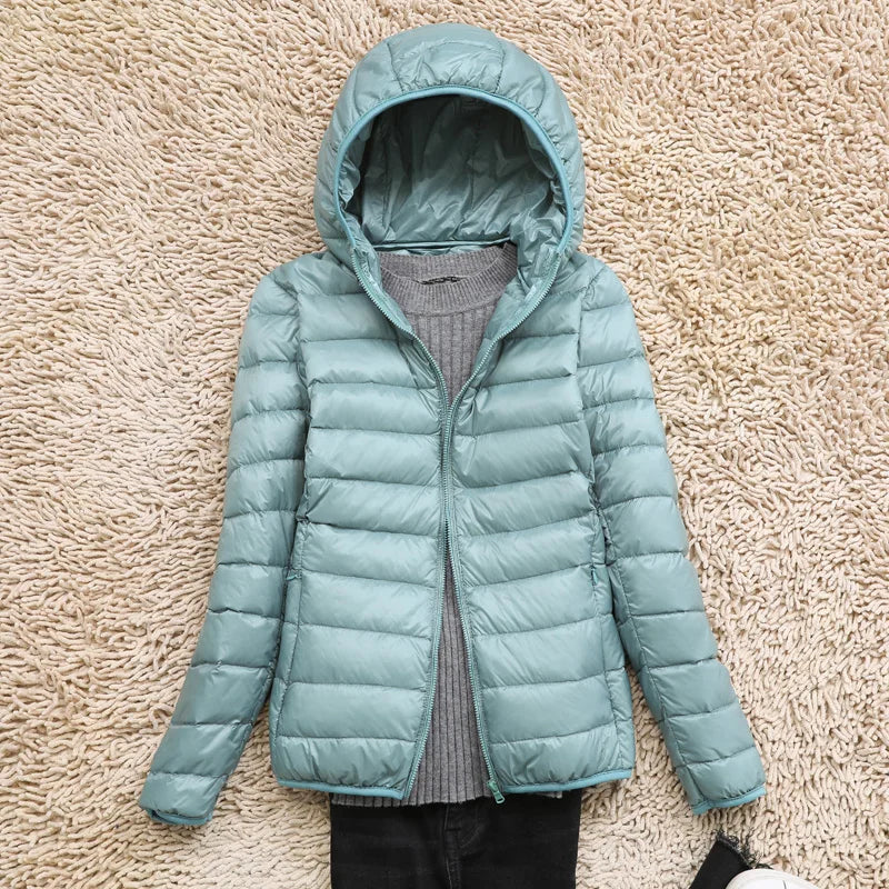 Charly | Ultralight Women's Down Jacket with Hood