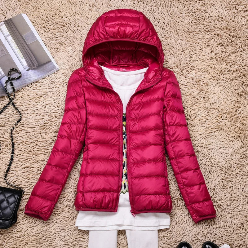 Charly | Ultralight Women's Down Jacket with Hood