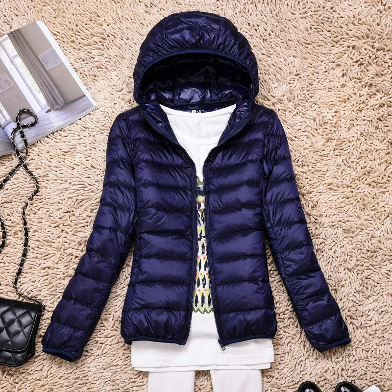 Charly | Ultralight Women's Down Jacket with Hood
