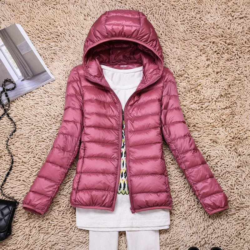 Charly | Ultralight Women's Down Jacket with Hood