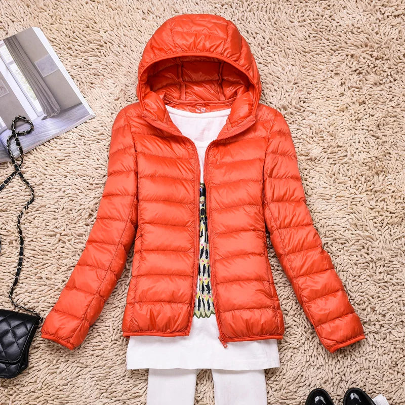Charly | Ultralight Women's Down Jacket with Hood