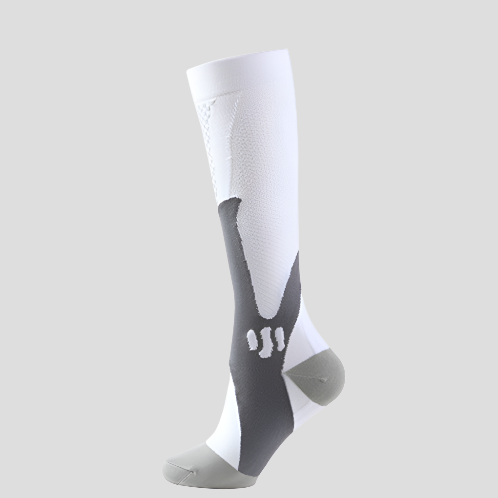 Charly | Unisex Compression Knee High Socks with Textured Accents