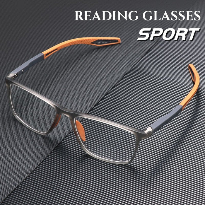 Charly | Unisex Reading Glasses - Rectangular Frame Eyewear