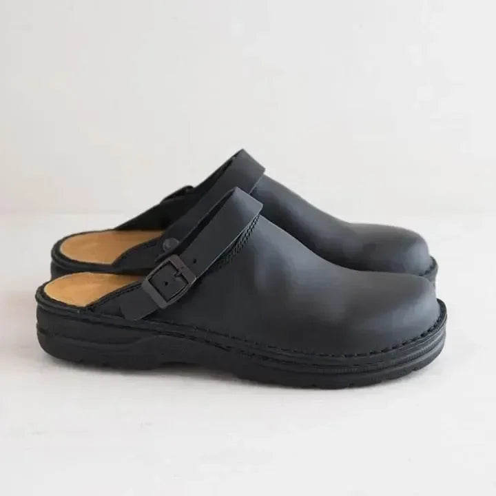Charly | Unisex Slip-On Clogs with Buckle Strap