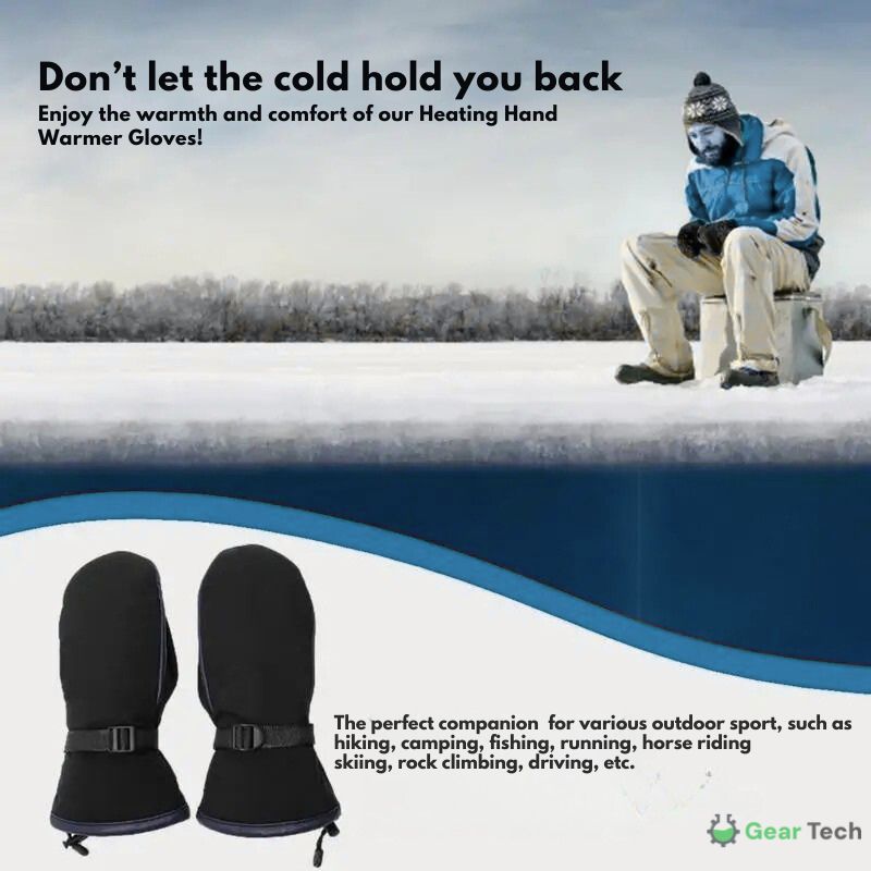 Charly | USB Electric Heated Gloves | Plug-and-play, dual-sided heating, waterproof design, suitable for skiing, hiking, and daily winter protection