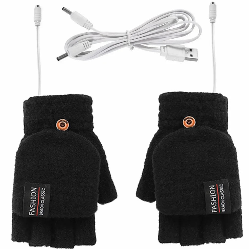 Charly | USB Rechargeable Heated Wave Gloves