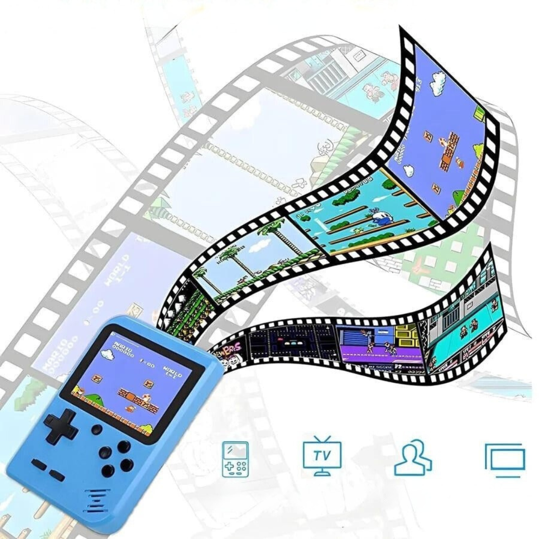 Charly | Video Game Console with Retro Handheld Style
