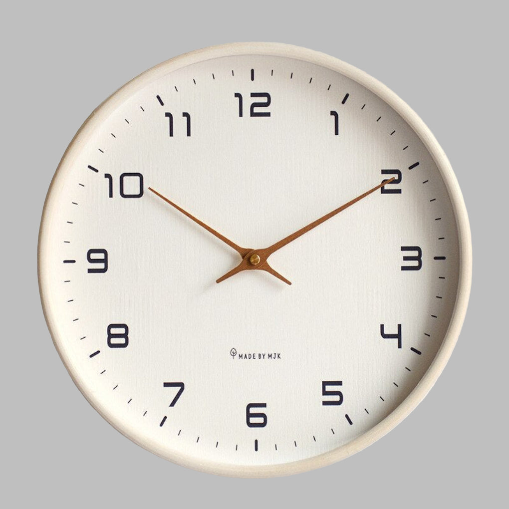 Charly | Wall Clock Minimalist Non-Ticking Quartz