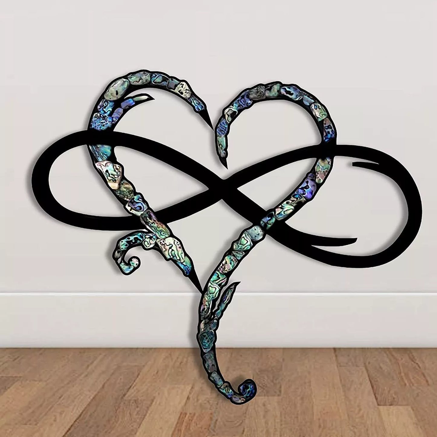 Charly | Wall Decoration Heart with Infinity Symbol