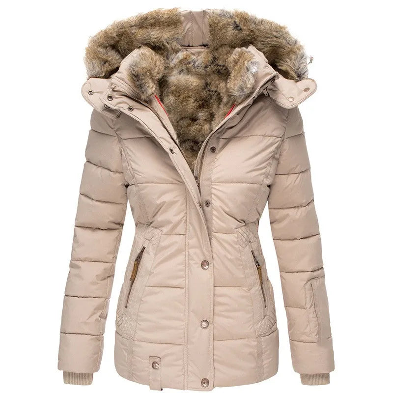 Charly | Warm Winter Jacket with Fur Lining for Women