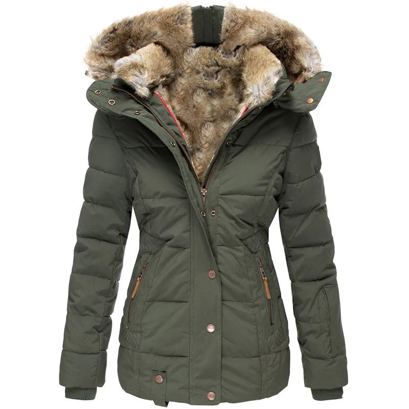 Charly | Warm Winter Jacket with Fur Lining for Women