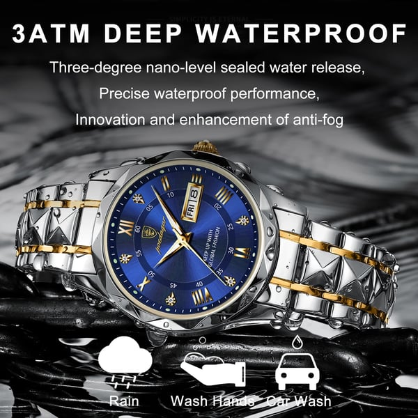 Charly | Waterproof Luxury Men's Watch From the Top Brand with Luminous Function