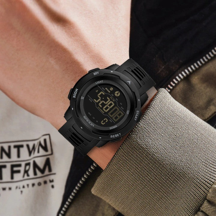Charly | Waterproof Military Pedometer Digital Watch