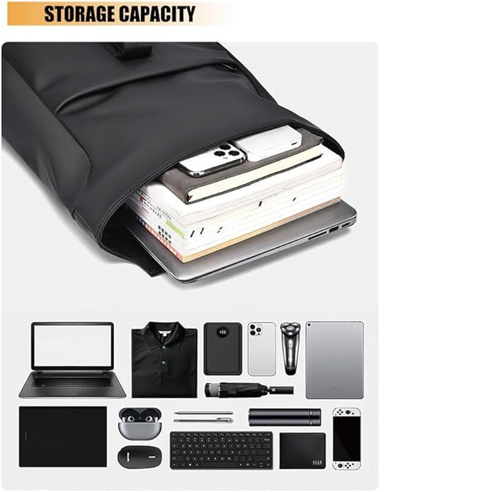 Charly | Waterproof Travel & Commuter Backpack – USB, Lightweight & Spacious