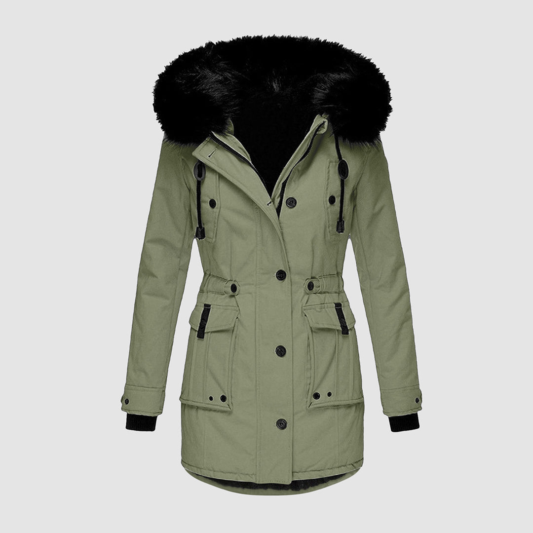 Charly - Waterproof Winter Jacket with Hood for Women