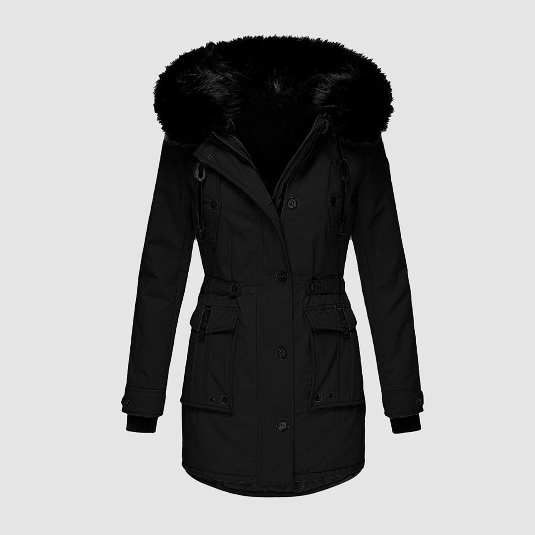 Charly - Waterproof Winter Jacket with Hood for Women