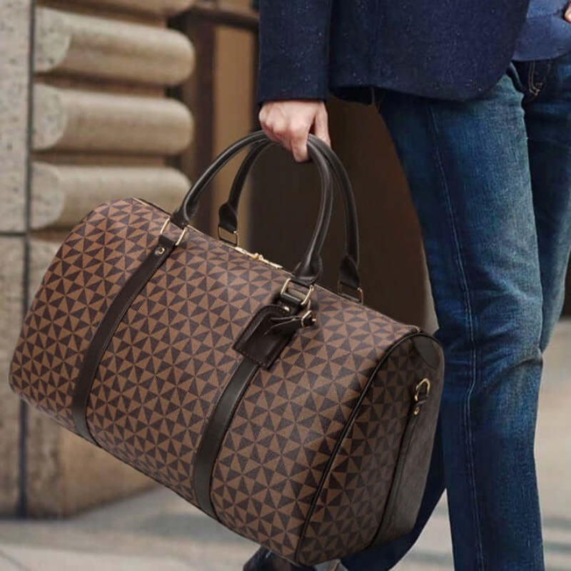 Charly | Westman – Premium Leather Unisex Travel Bag Stylish Duffle Bag