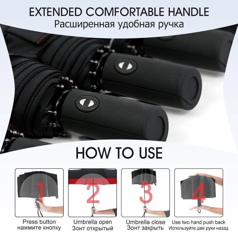 Charly | Windproof Storm Umbrella - The Umbrella That Withstands Any Storm