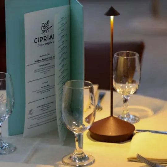 Charly | Wireless LED Table Lamp - Rechargeable, Dimmable Ambient Lighting
