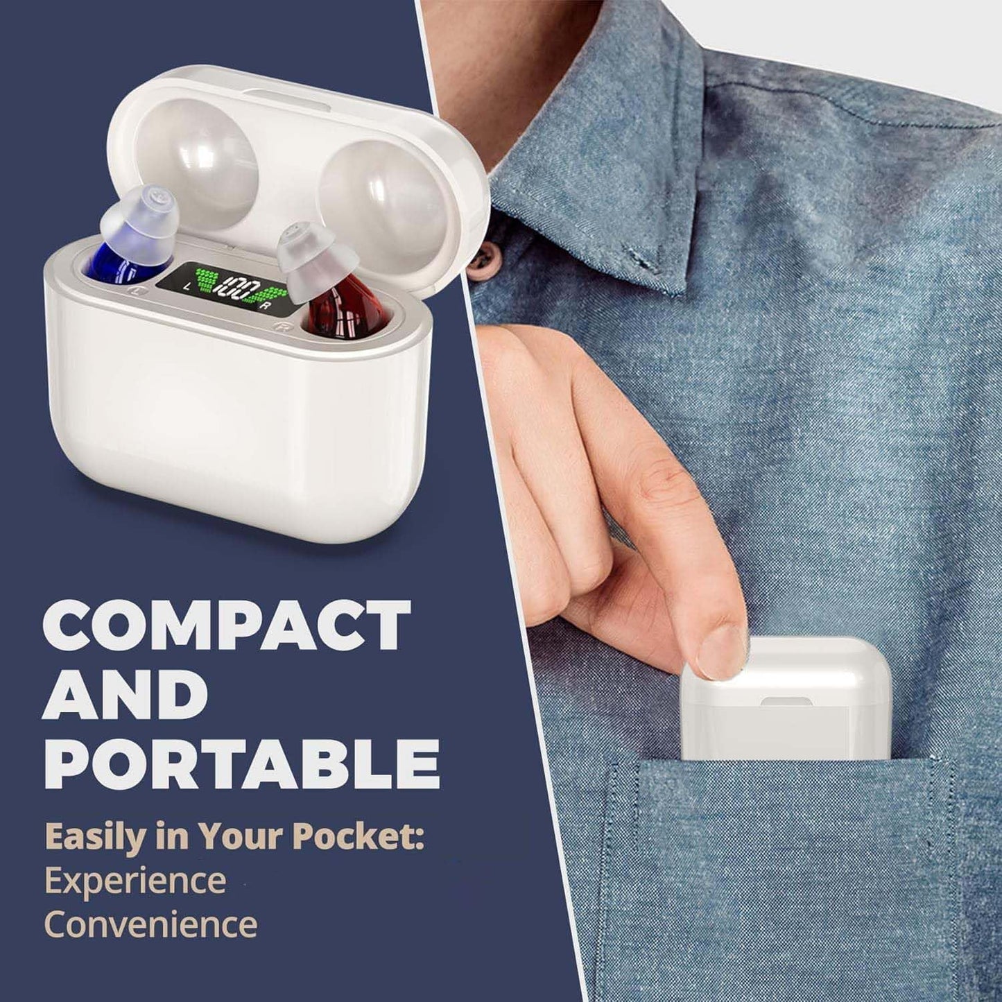 Charly | Wireless Rechargeable Hearing Aids