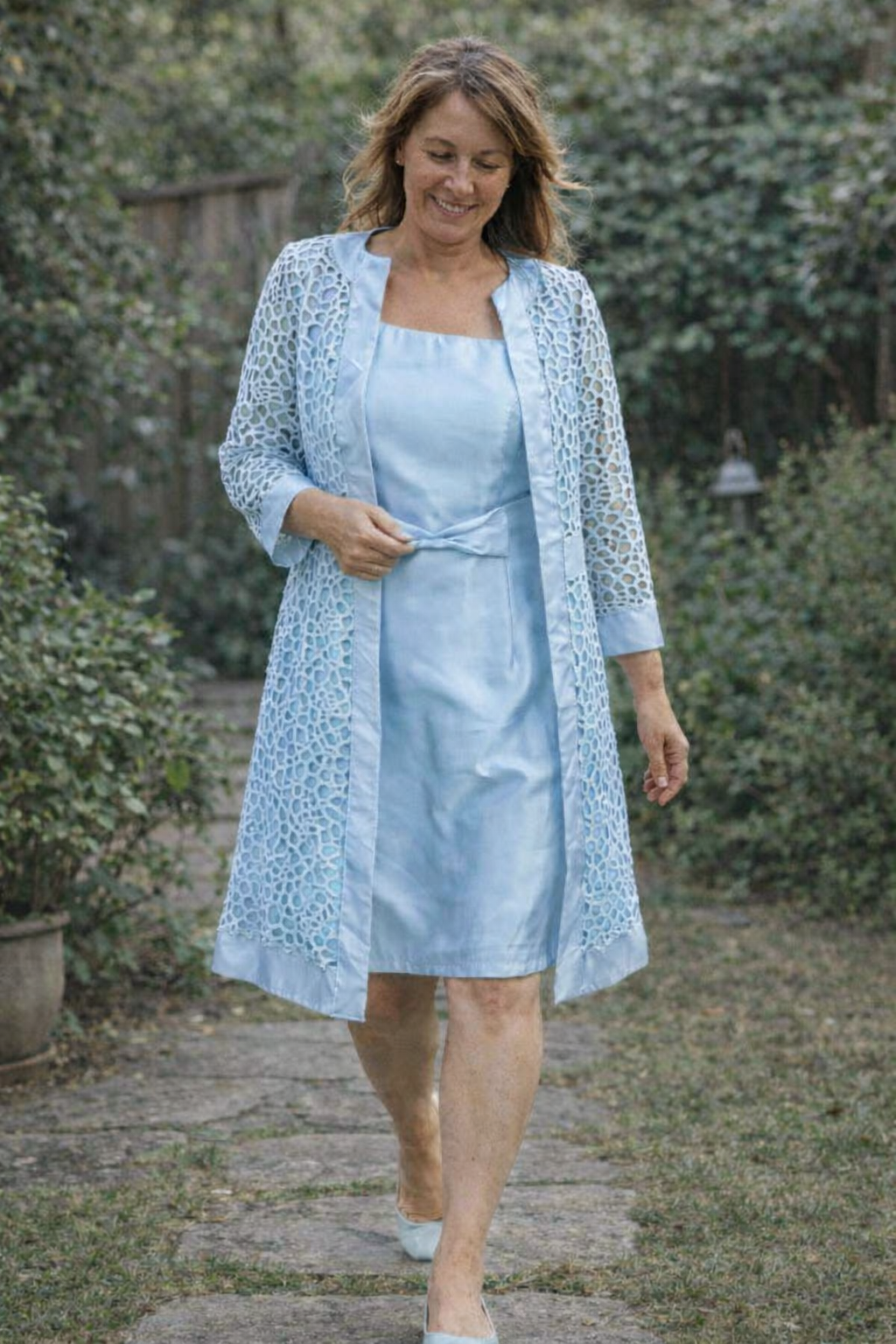 Charly | Women's 2-Piece Lace Dress with Jacket Elegant