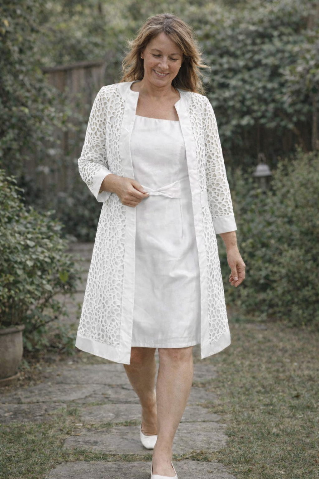 Charly | Women's 2-Piece Lace Dress with Jacket Elegant