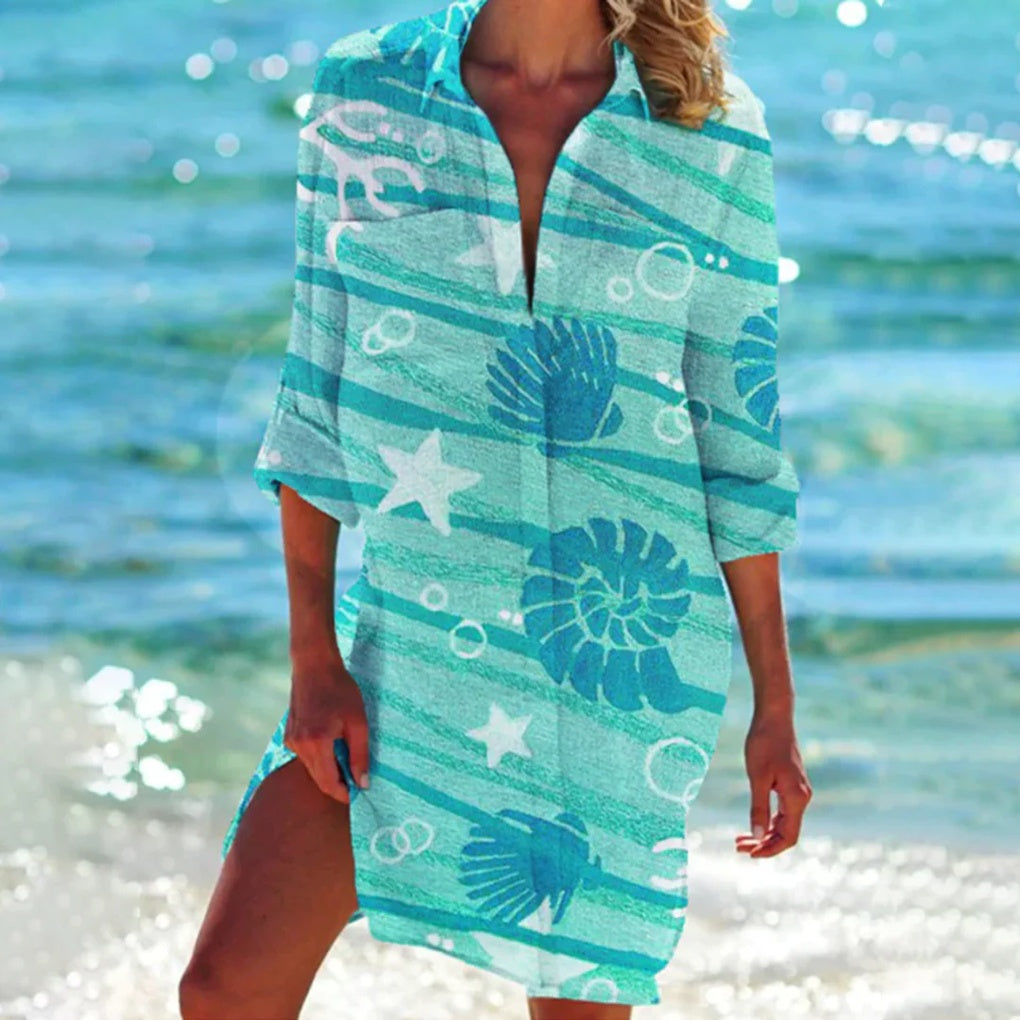 Charly | Women's Beach Cover Up Shirt