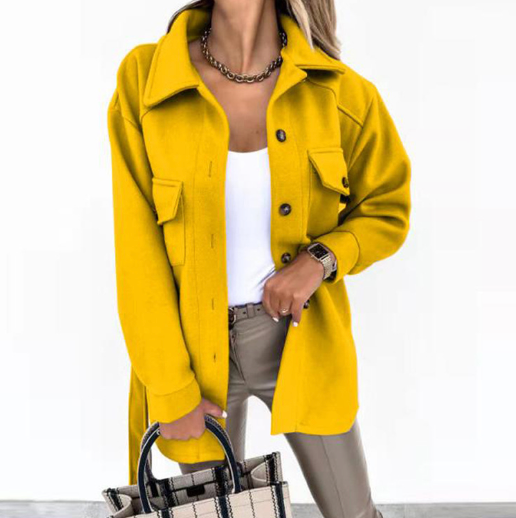 Charly | Women's Belted Overshirt Jacket