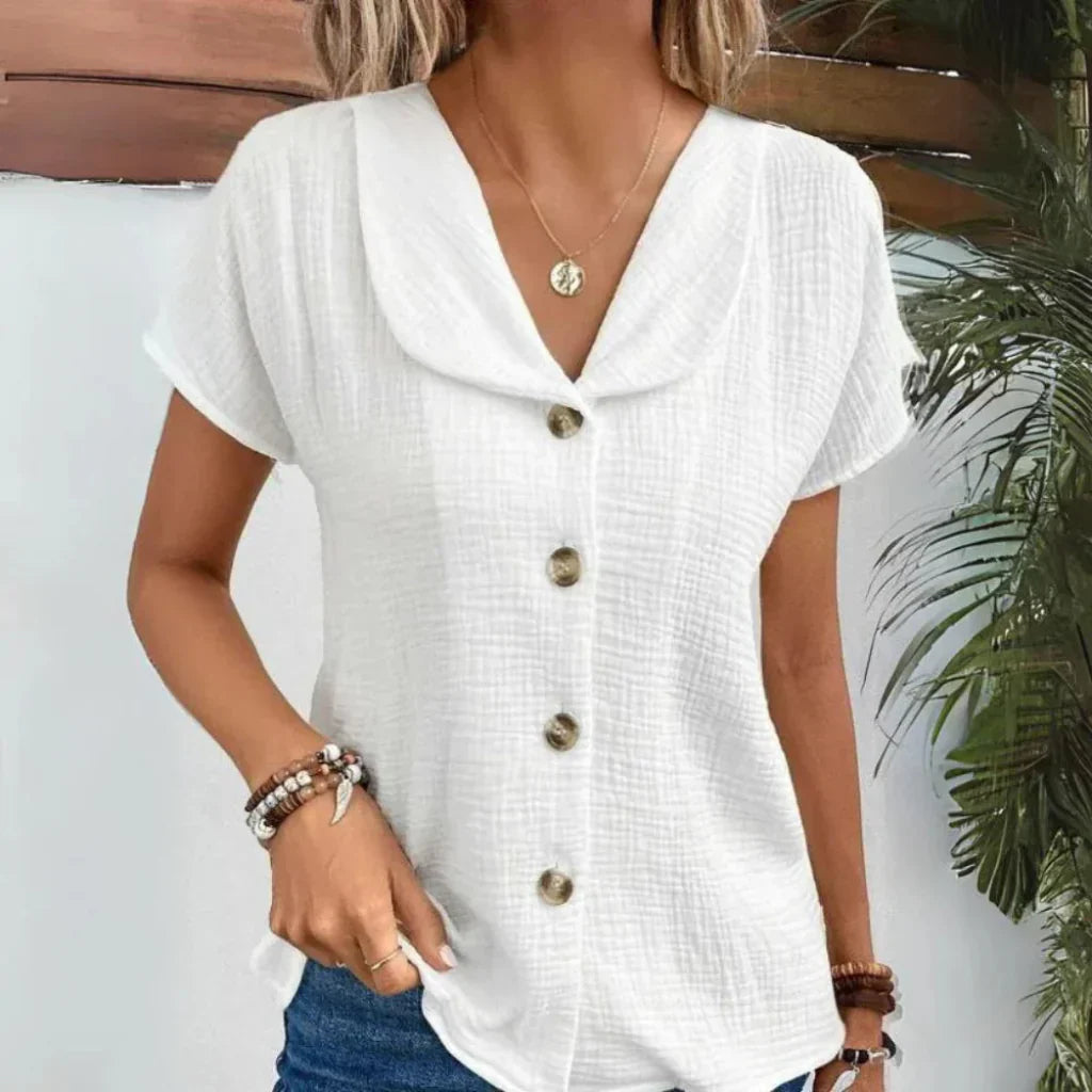 Charly | Women's Button-Up Gauze Shirt
