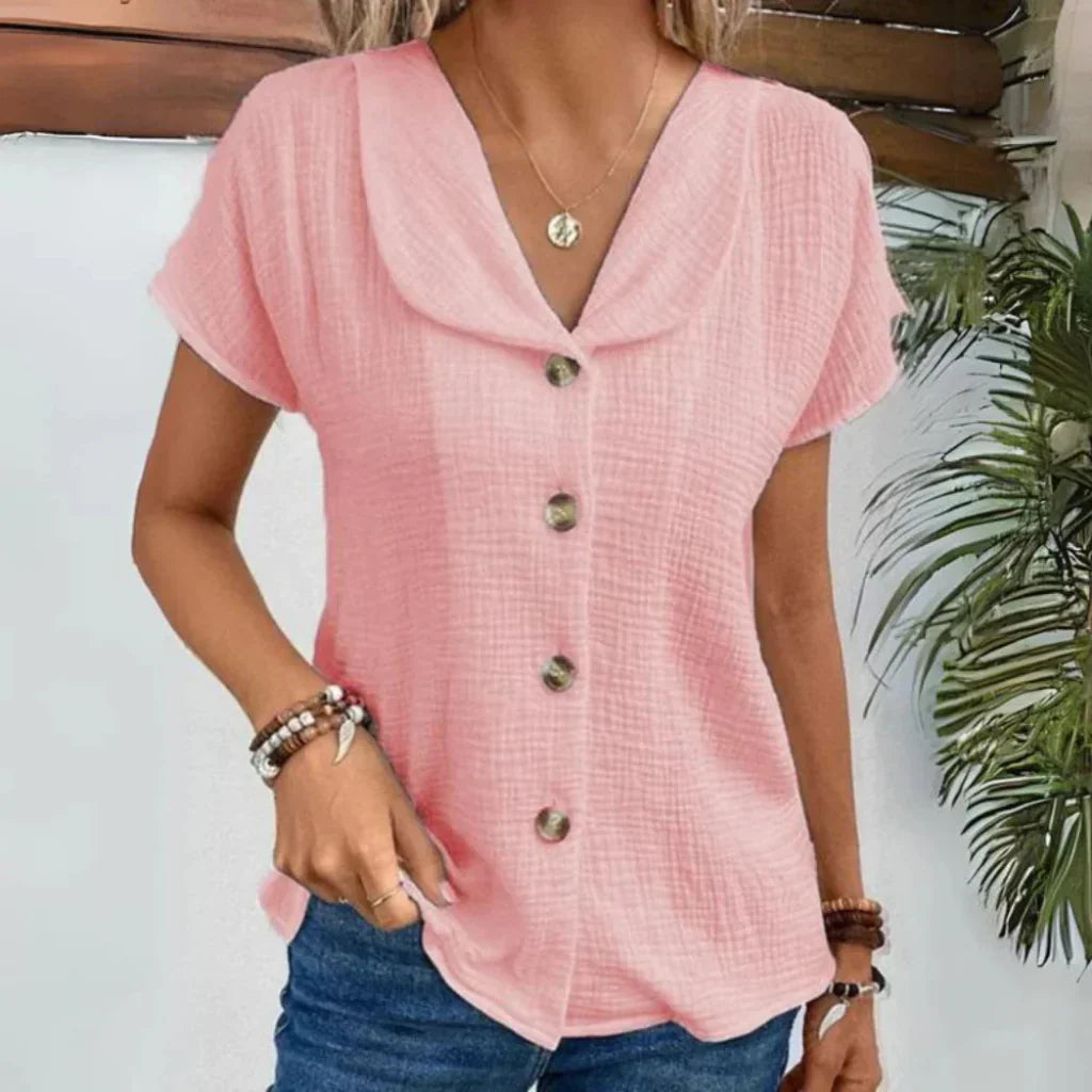 Charly | Women's Button-Up Gauze Shirt