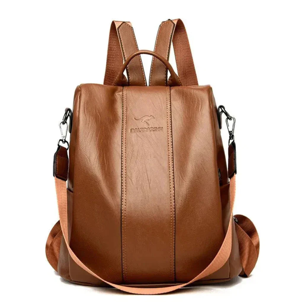 Charly | Women's Convertible Anti-Theft Backpack with Hidden Pockets