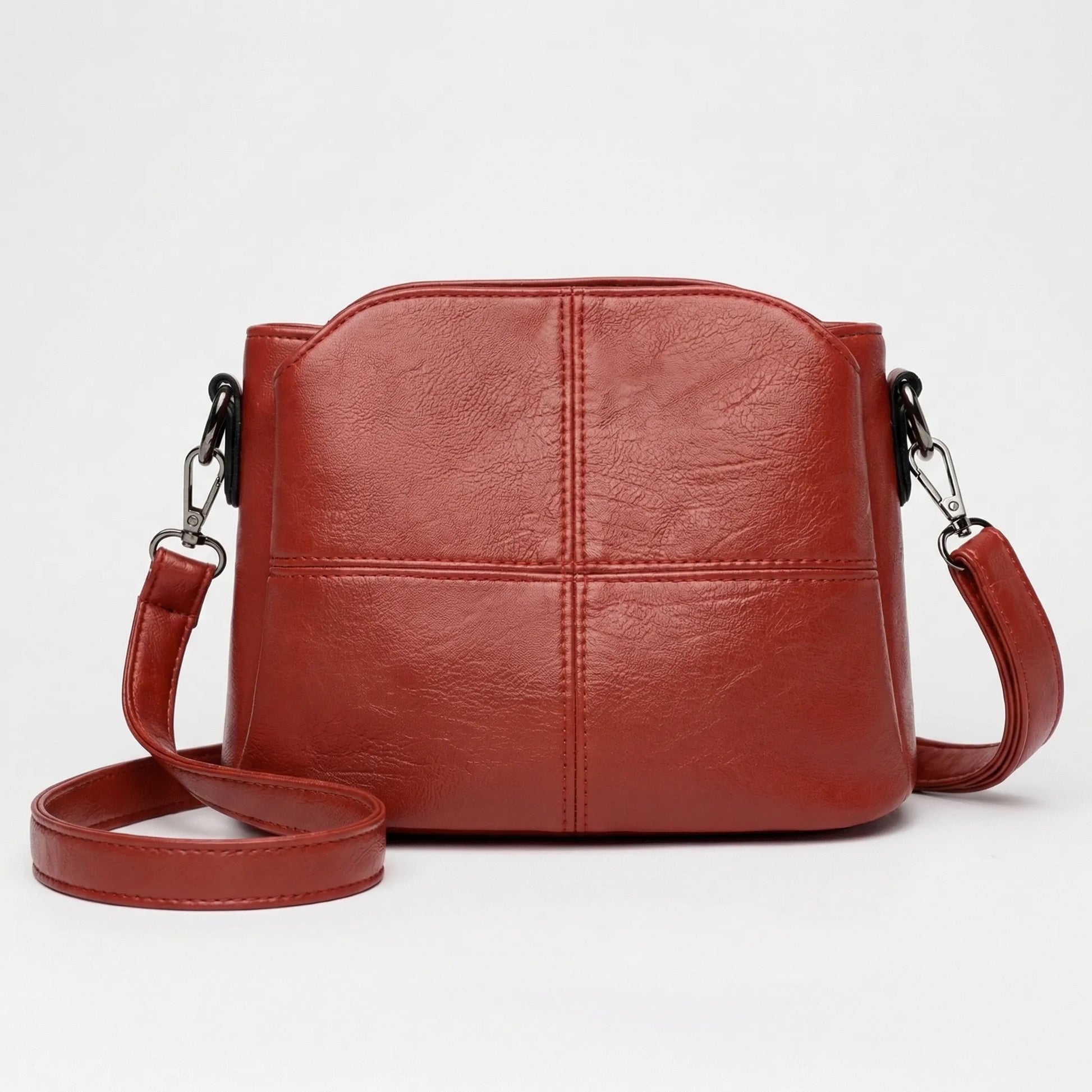Charly | Women's Crossbody Shoulder Bag with Stitched Panel Design