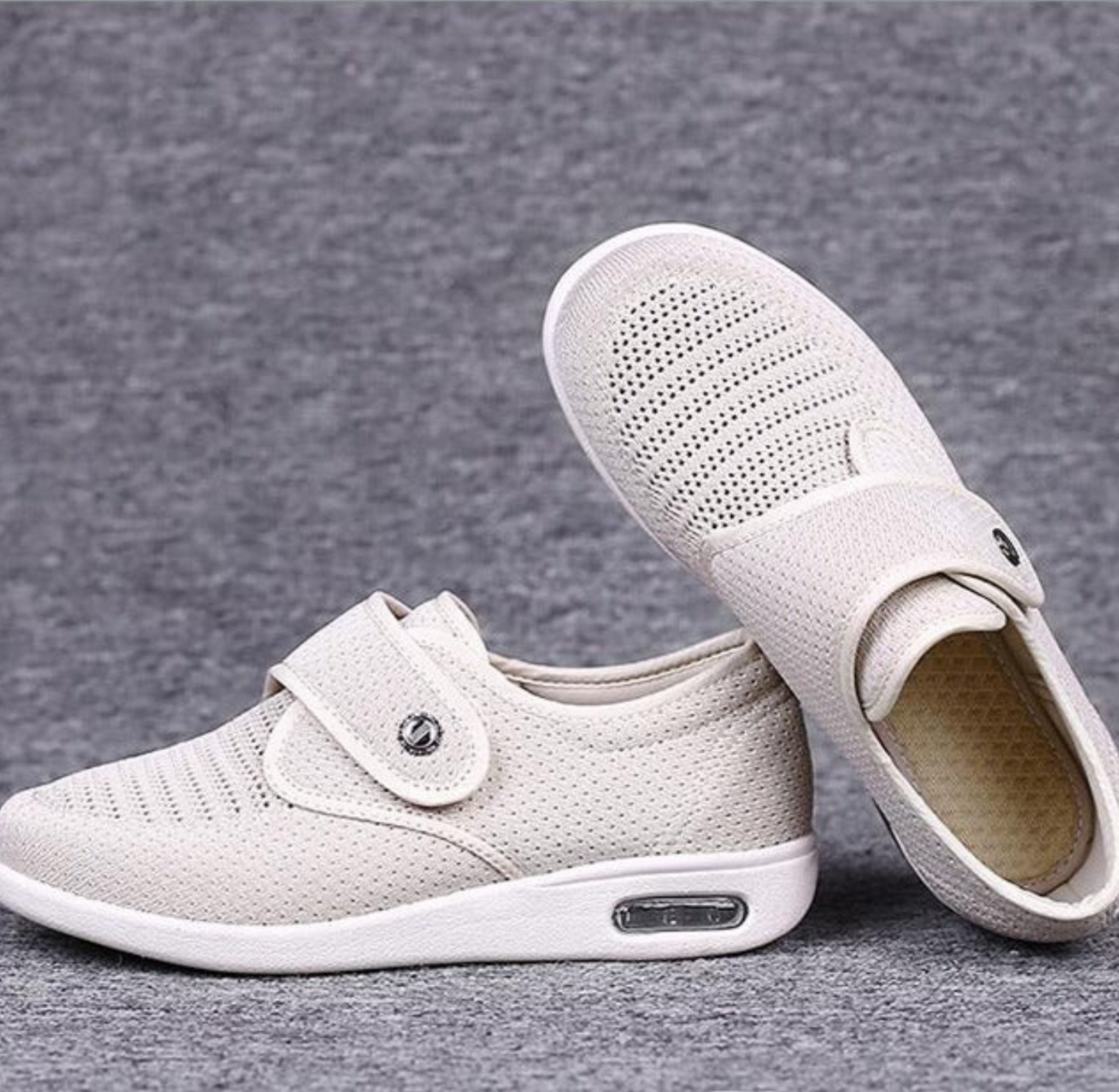 Charly | Women's Diabetic Shoes with Hook-and-Loop Closure