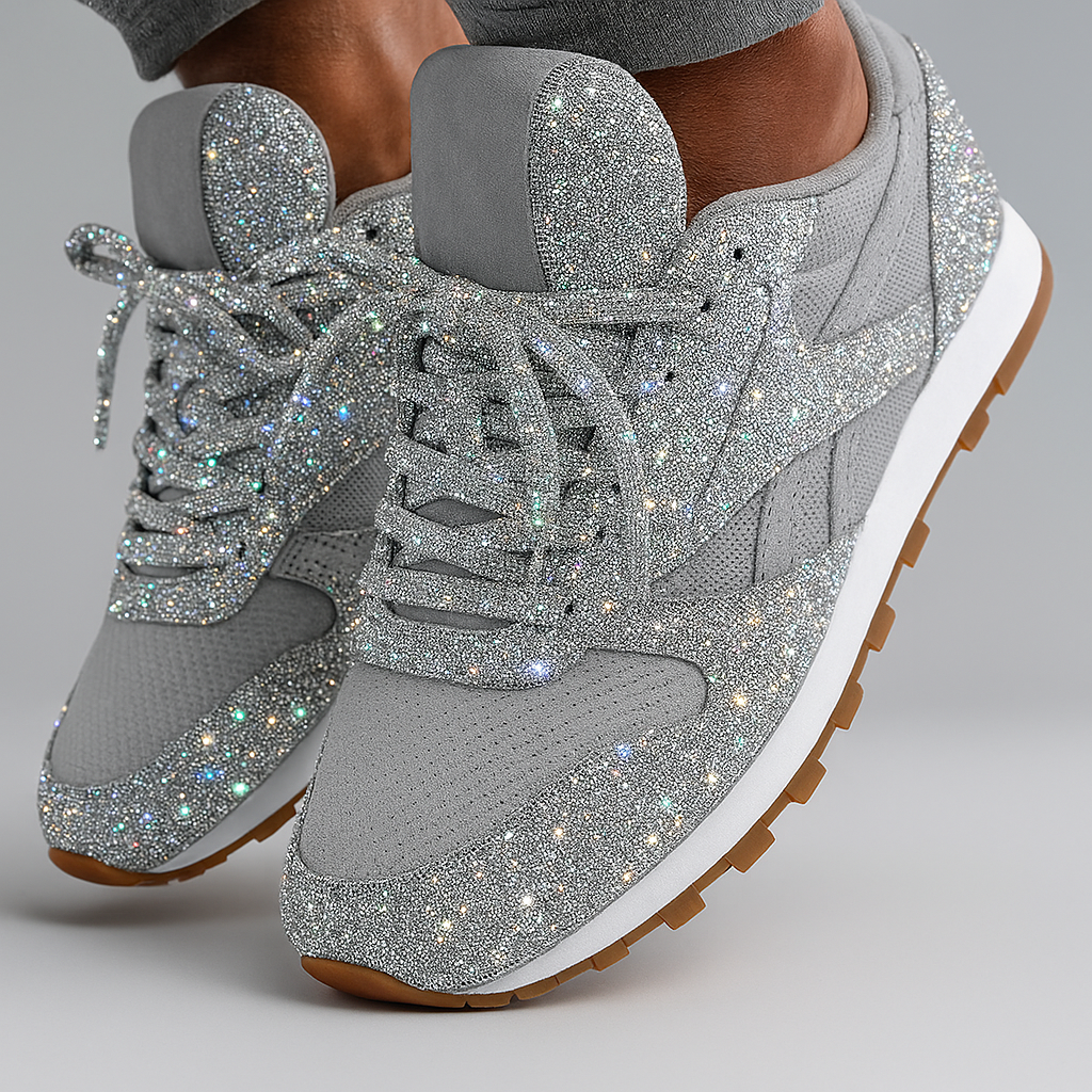 Charly | Women's Glitter Chunky Sneakers