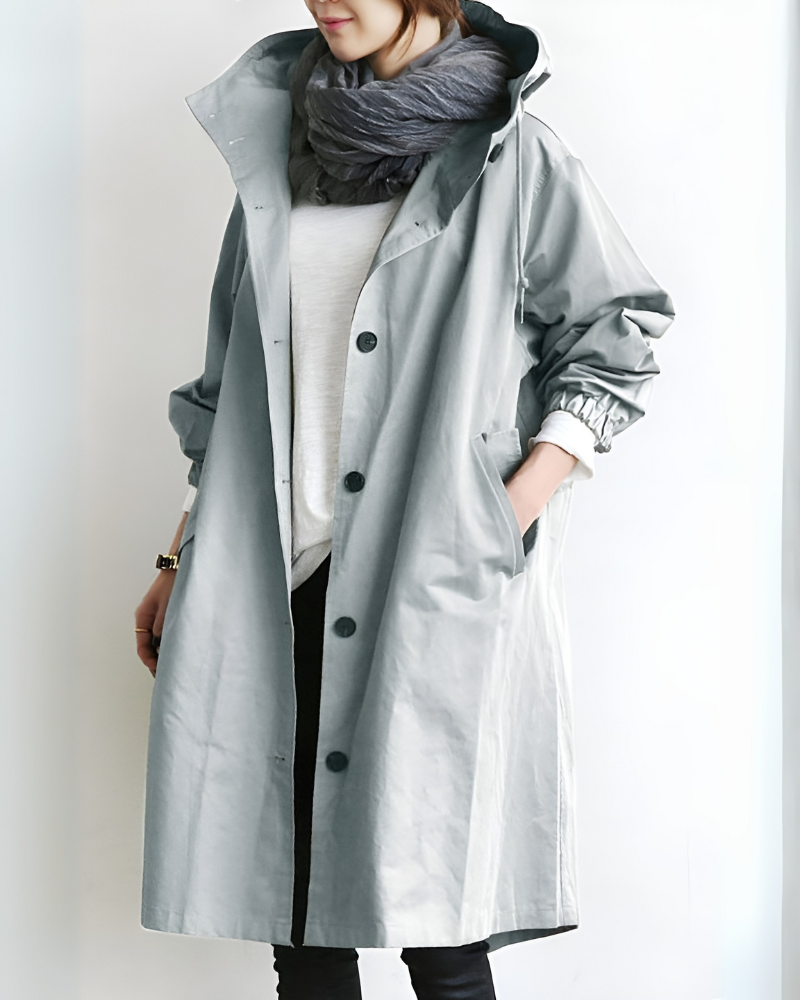 Charly | Women's Hooded Trench Coat
