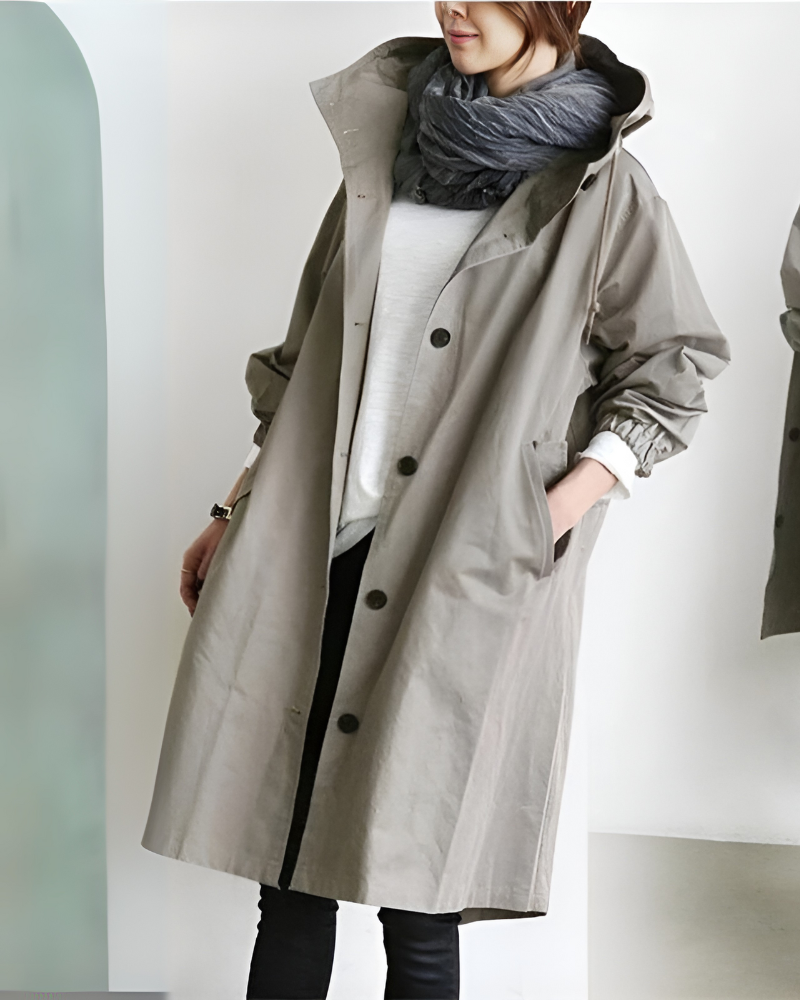 Charly | Women's Hooded Trench Coat